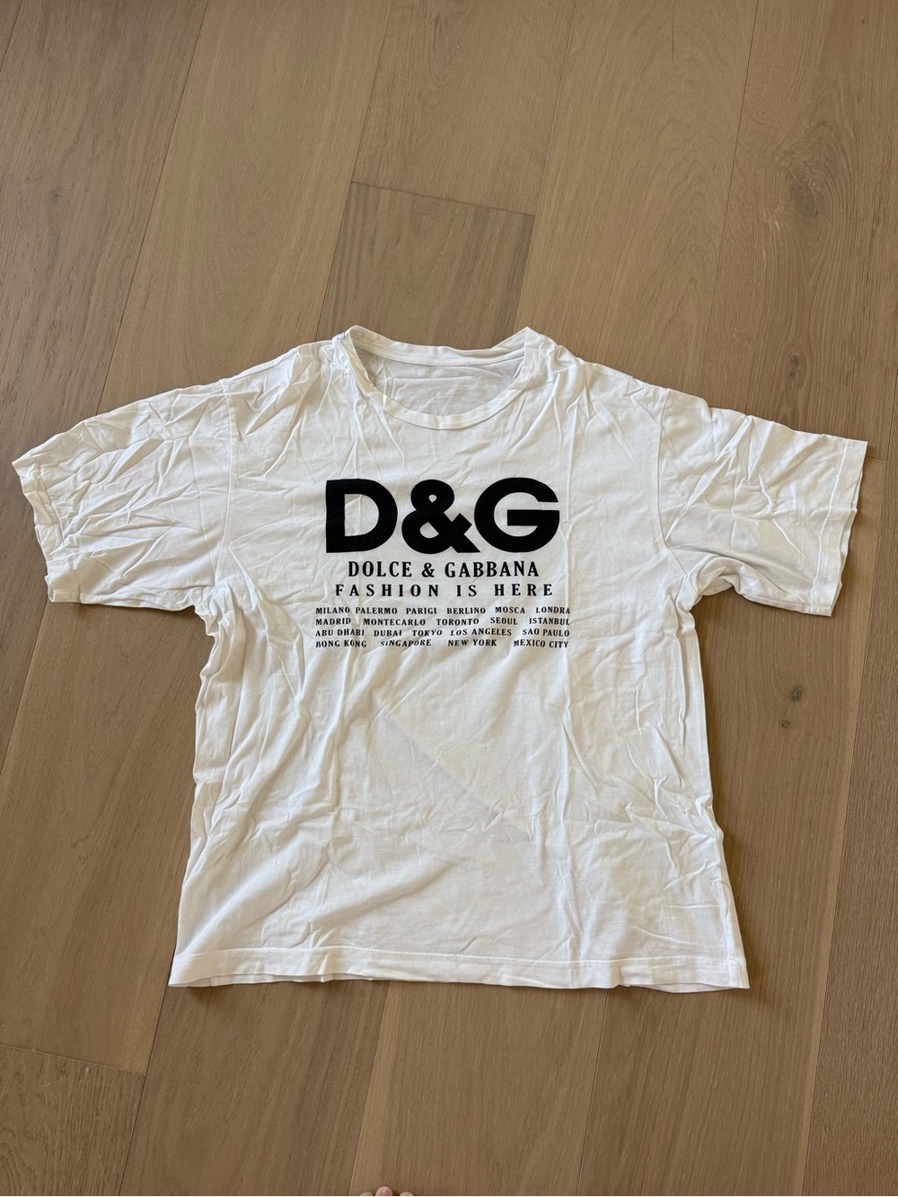 Dolce & Gabbana White Tee